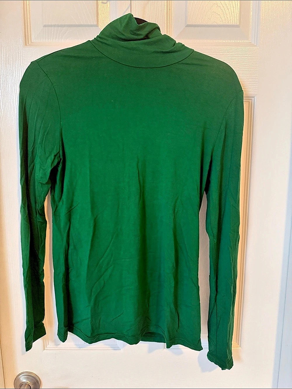 Aleeza Paris Green Long Sleeve Turtleneck Size Small